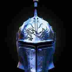 FARAAM DARK SOULS COSPLAY HELMET LIFE SIZE – STL FAN ART MODEL