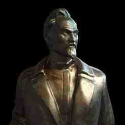 Felix Dzerzhinsky Statuette with Pedestals 3D print STL model