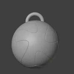 FIFA World Cup Soccer Ball Keychain STL - Brazil 2014