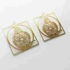 Filigree Bird Pendant Ornament