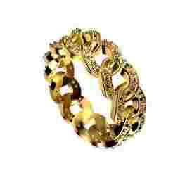 Fine Jewelry, Link Ring 14