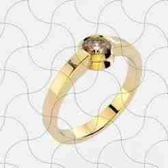 Fine Jewelry, Solitaire Ring 02