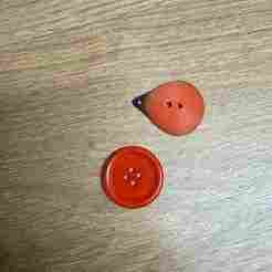 Fishing Buoy clothes button