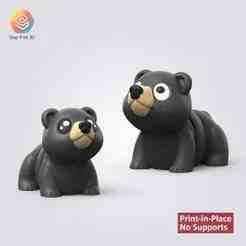 Flexi Articulated Black Bear