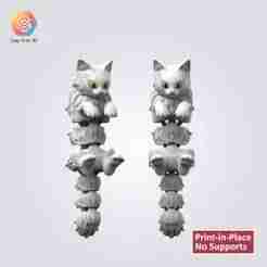 Flexi Articulated Fur Cat