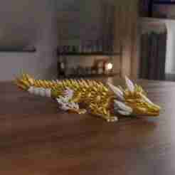 Flexi Dragon keychain