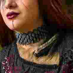 Flexible Scalemail Choker Necklace