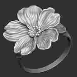 Floral ring design