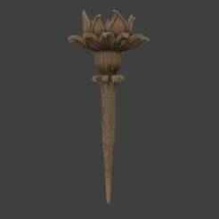 Flower Hairpin