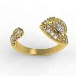 Flowering Anthurium Ring
