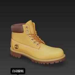 Flowerpot in the shape of Timberland boots