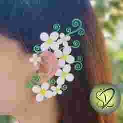 Flowers Ear Cuff
