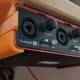 Focusrite Scarlett 2i2 (2nd Gen) under mount sliding bracket