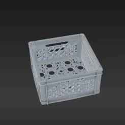 Folding Crate - Space-Saving Storage Box
