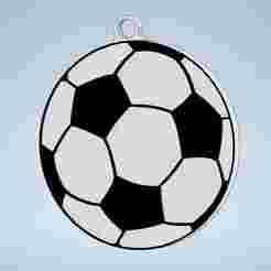 Football/Soccer Keychain