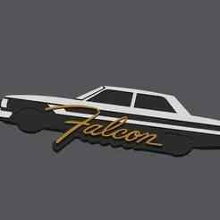 Ford Falcon key ring