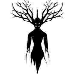 forest spirit with its body blending into tree branches 1 - 2D/3D Wall Art STL+SVG For CNC Router, Plasma, Waterjet, Laser & 3D Printer