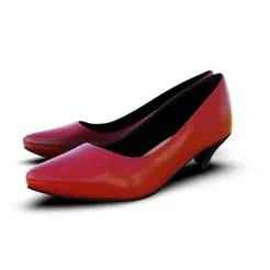 Formal Pumps Women’s Shoes (Red)