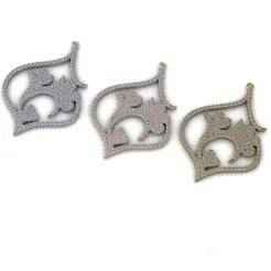 free jewelry pendant flower shape