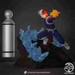 Free STL Capsule Todoroki Shoto