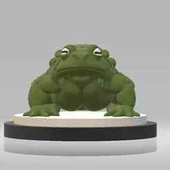 Frog Sculpture 3d printable model