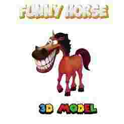 Funny horse