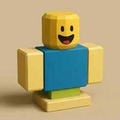 Funny Roblox Noob Bust STL