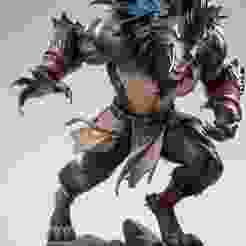 FURRY WERE WOLF 3D PRINT -3DSHIMA