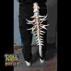 Fursuit base: skeleton tail V2