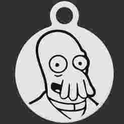 Futurama - Zoidberg Keyring