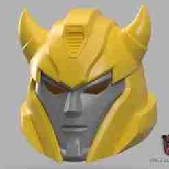 G1 Fortnite Transformers Bumblebee Helmet 1:1 Replica Cosplay