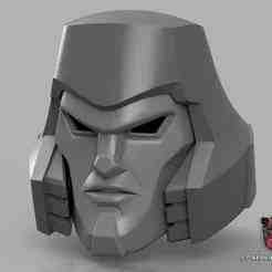 G1 Fortnite Transformers Megatron Helmet 1:1 Replica Cosplay