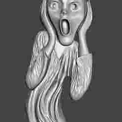 G78 the scream sculpture art