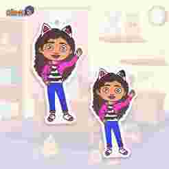 GABY'S DOLL HOUSE PIN KEY CHAIN