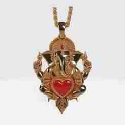 Ganesh Pendant Keychain N21