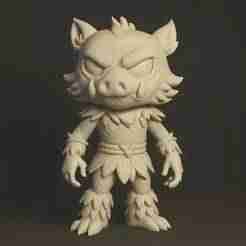 Garrabron the Guardian of the Withered Forest