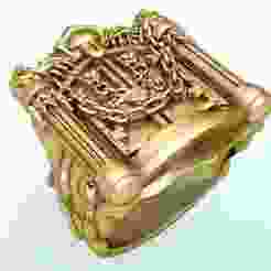 Gatekeeper Ring - Temple rings - Dark ring