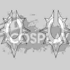Genshin Impact - Mavuika Earrings Accessory
