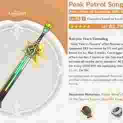 Genshin Impact peak partol song