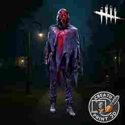 Ghost Face Blood Soaked Dead by Daylight 3D Printable Model / Ghost Face Lluvia de Sangre Dead by Daylight Modelo 3D Imprimible