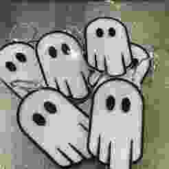 ghost key ring