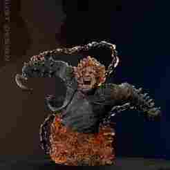 Ghost Rider Bust – 3D Digital STL File