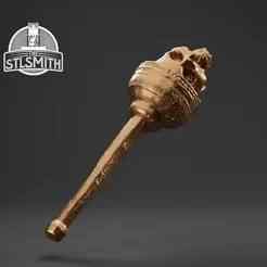 Ghostflame Torch Elden Ring Life Size Prop STL