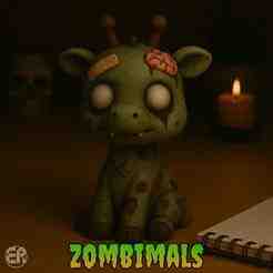 Giraffe - Zombimals Collection 👻✨