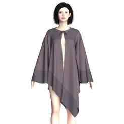 Girls Cope Dress V8 | Marvelous / Clo3d / obj / fbx