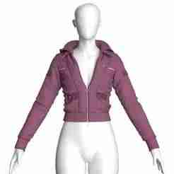 Girls Crop Jacket V2 | Marvelous / Clo3d / obj / fbx