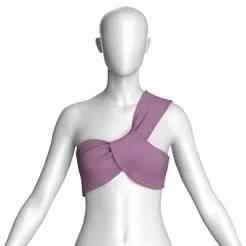 Girls Fashion Bra Tops V2 | Marvelous / Clo3d / obj / fbx