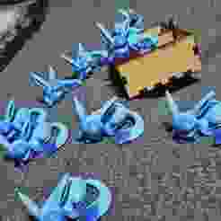 ❄️ Glaceon Sleeping - 3D Printable Figure