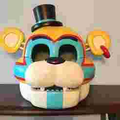 Glamrock Freddy head
