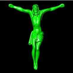 God jesus Pendant - 3D print model